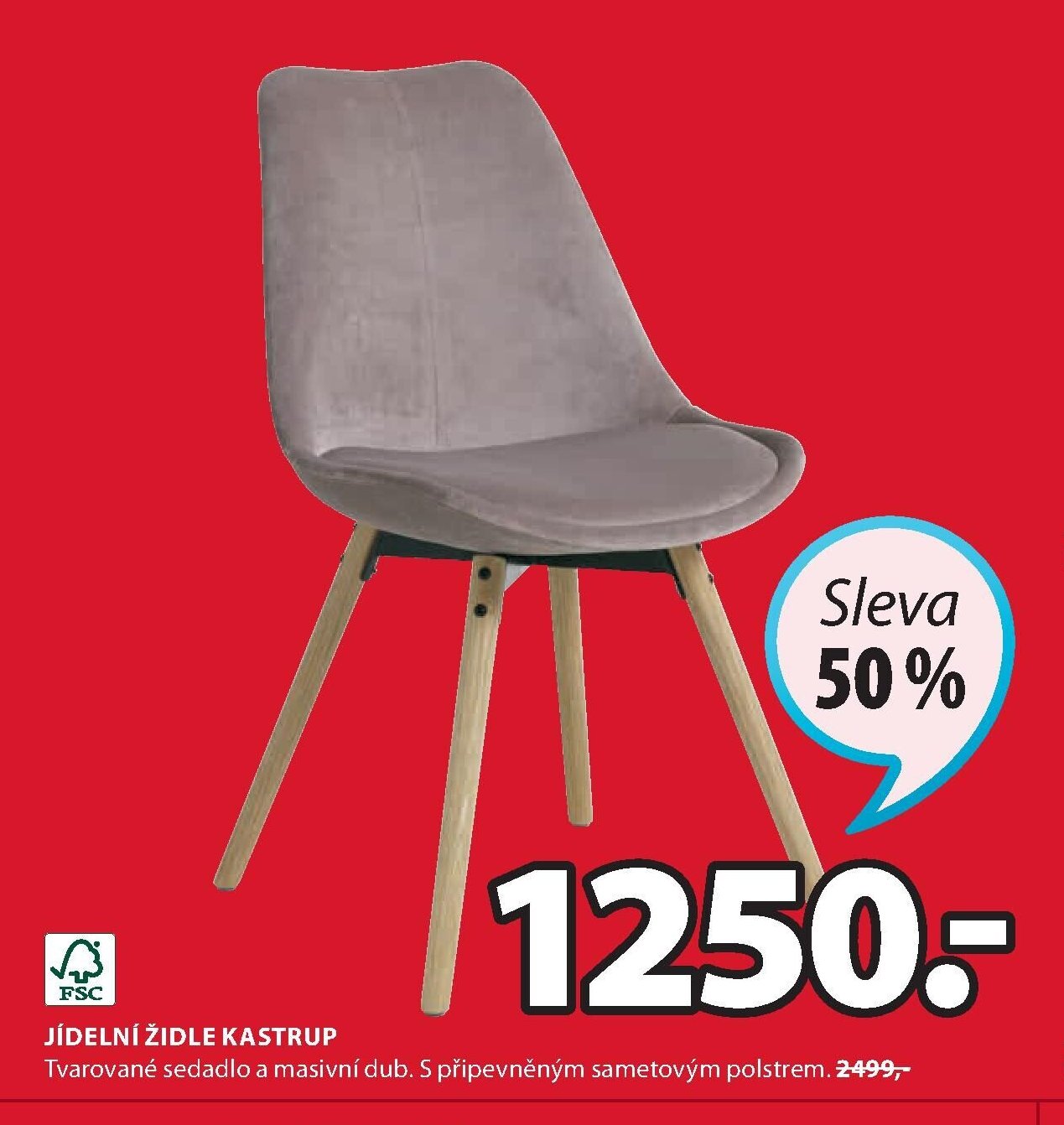 JÍDELNÍ ŽIDLE KASTRUP