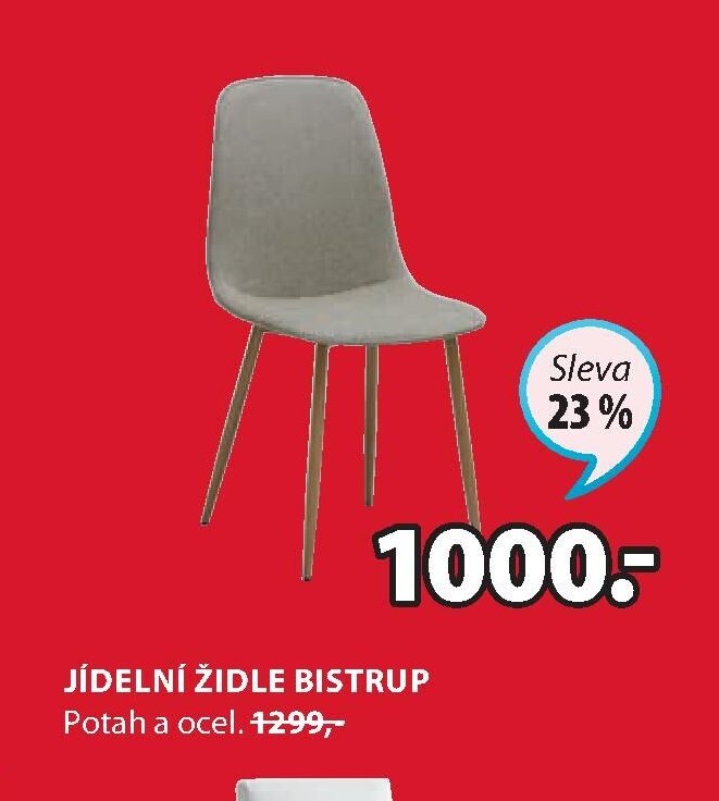 JÍDELNÍ ŽIDLE BISTRUP