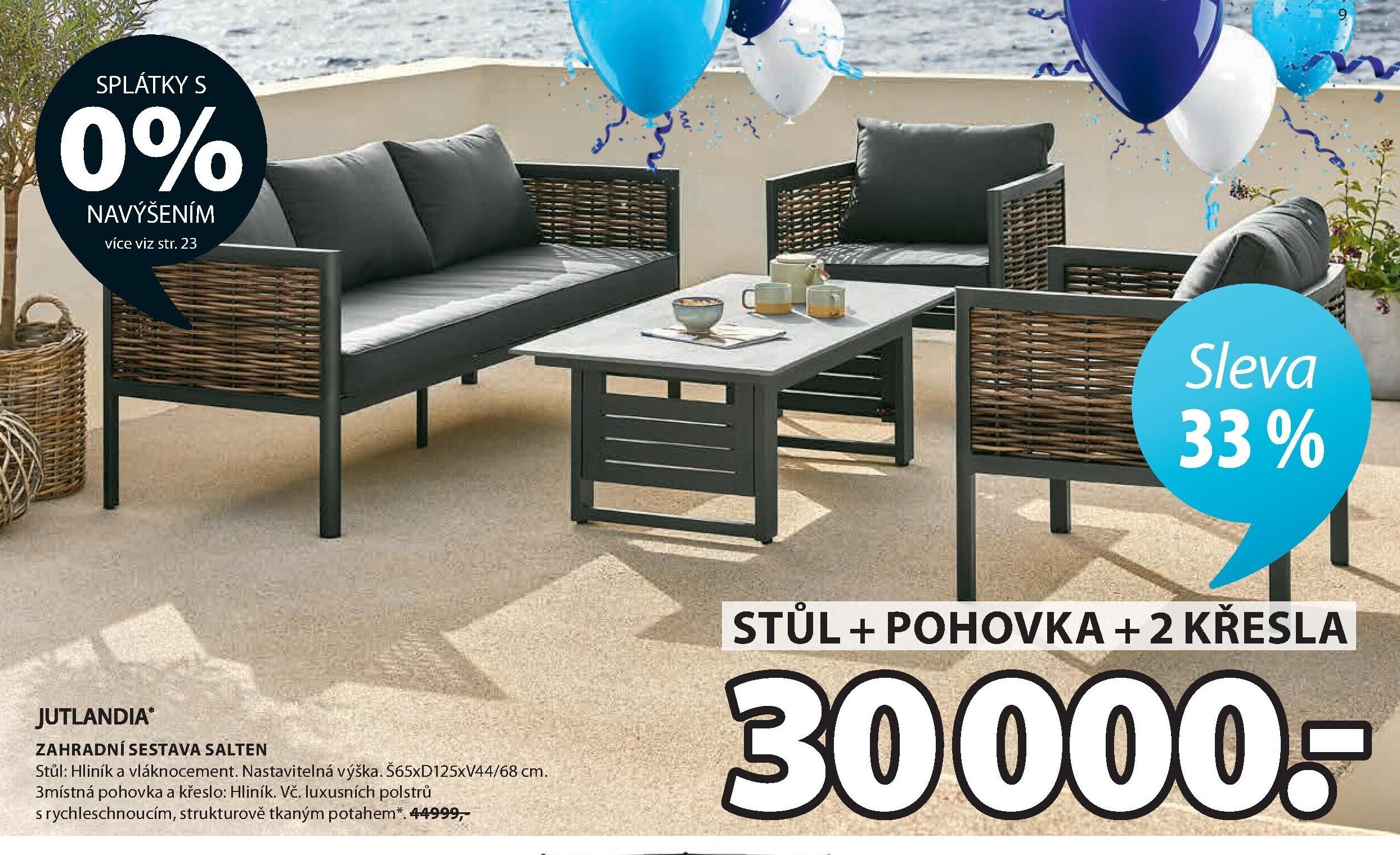JUTLANDIA ZAHRADNÍ SESTAVA SALTEN