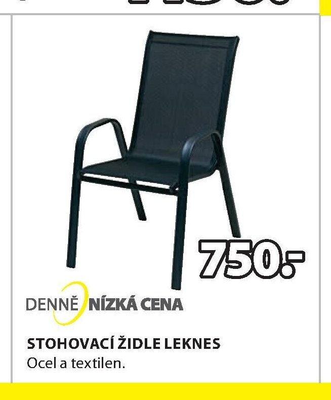 STOHOVACÍ ŽIDLE LEKNES