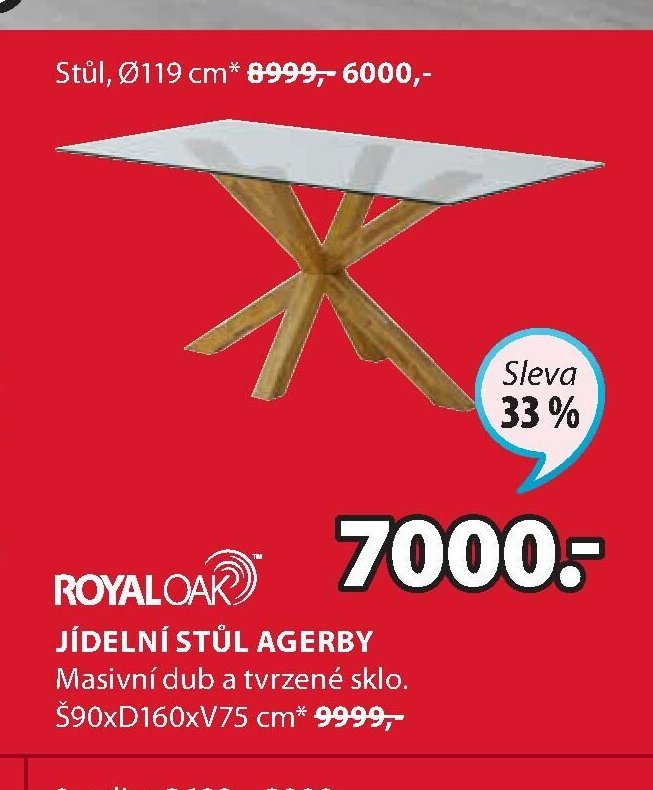 Jídelní stůl AGERBY