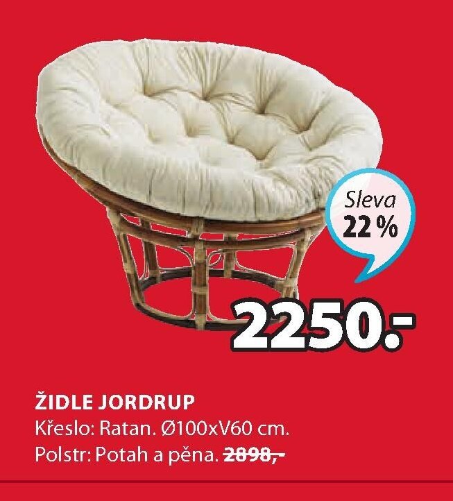ŽIDLE JORDRUP