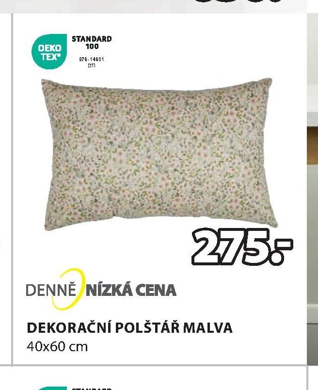 Dekorační polštář Malva