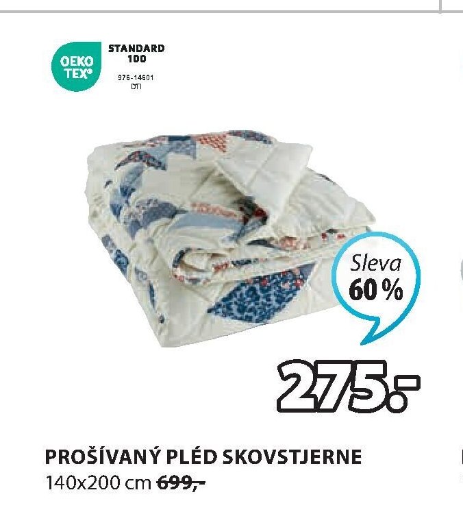 Prošívaný pléd Skovstjerne