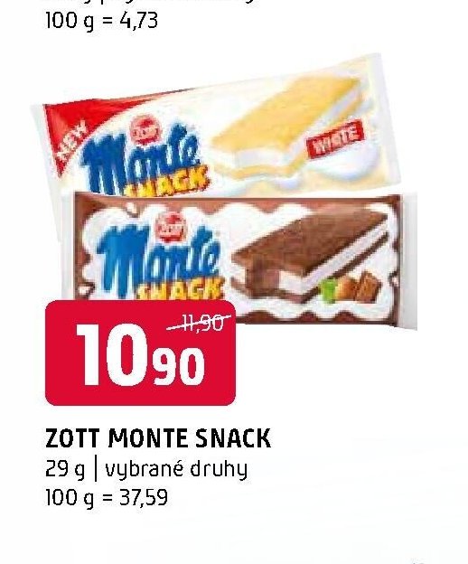ZOTT MONTE SNACK