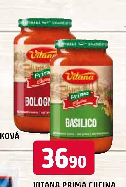 Vitana Prima Cucina hotová omáčka