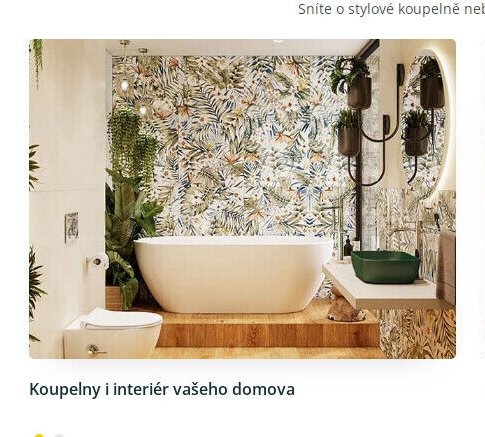 Koupelny a interiér vašeho domova