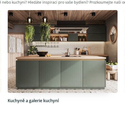 Kuchyně a galerie kuchyní