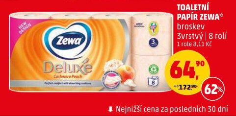 TOALETNÍ PAPÍR ZEWA broskev - Penny Market aktualniletaky.eu