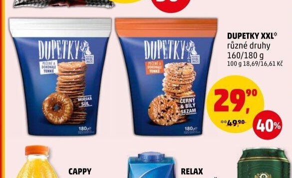 DUPETKY XXL* různé druhy 160/180 g - Penny Market aktualniletaky.eu