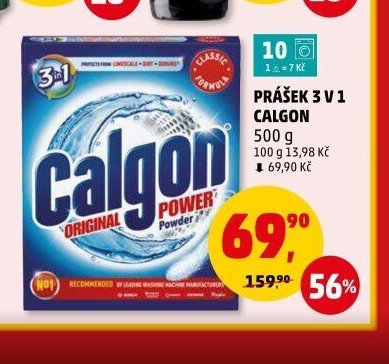 PRÁŠEK 3 V 1 CALGON 500 g - Penny Market aktualniletaky.eu