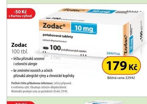 Zodac 100 tbl.