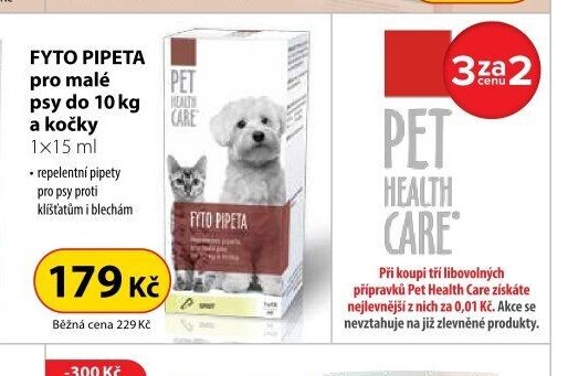 FYTO PIPETA pro malé psy do 10 kg a kočky 1x15 ml