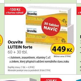 Ocuvite LUTEIN forte