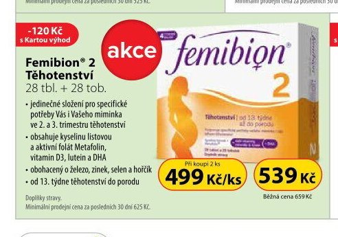 Femibion 2 Těhotenství
