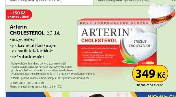 Arterin CHOLESTEROL, 30 tbl.