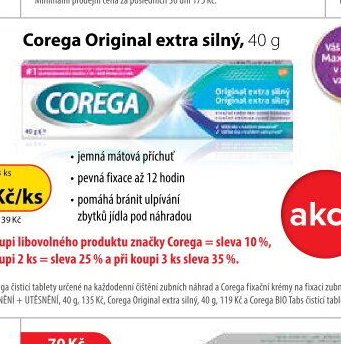 Corega Original extra silný, 40 g