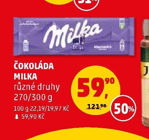 Čokoláda Milka 270/300 g - Penny Market aktualniletaky.eu