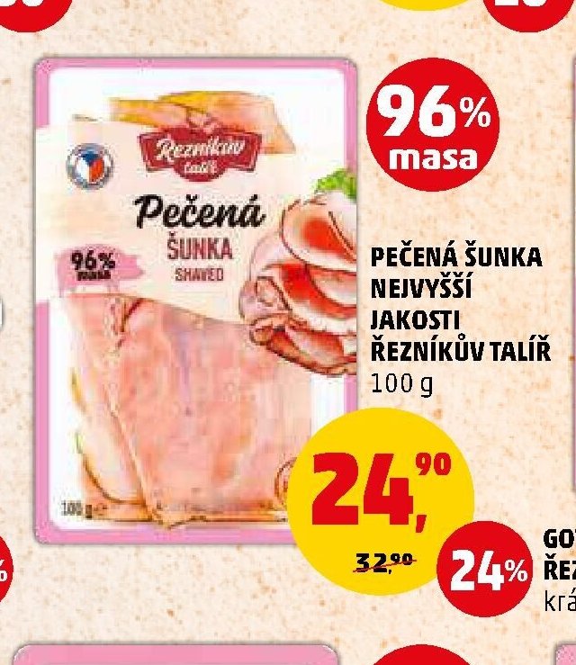 PEČENÁ ŠUNKA NEJVYŠŠÍ JAKOSTI ŘEZNÍKŮV TALÍŘ - Penny Market aktualniletaky.eu