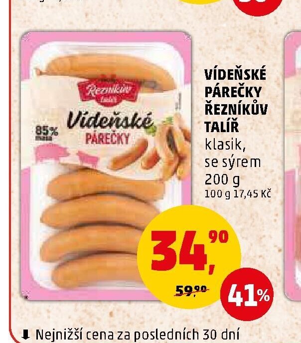 VÍDEŇSKÉ PÁREČKY ŘEZNÍKŮV TALÍŘ - Penny Market aktualniletaky.eu