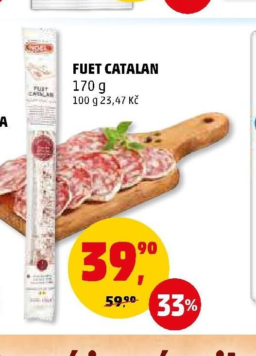 FUET CATALAN 170 g - Penny Market aktualniletaky.eu