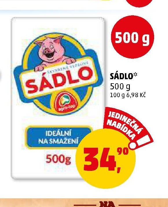 SÁDLO 500 g - Penny Market aktualniletaky.eu