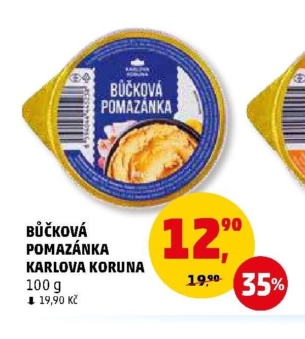 BŮČKOVÁ POMAZÁNKA KARLOVA KORUNA 100 g - Penny Market aktualniletaky.eu