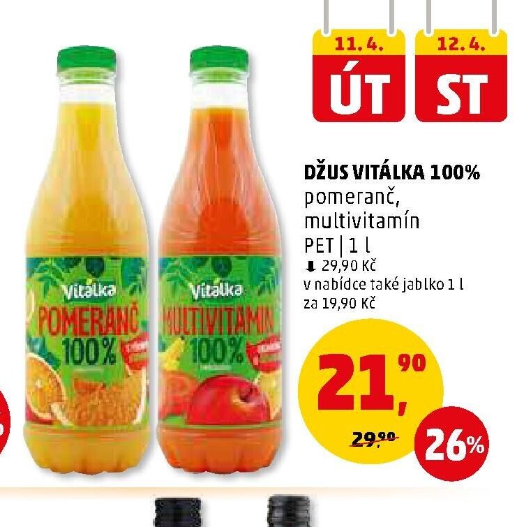 DŽUS VITÁLKA 100% - Penny Market aktualniletaky.eu