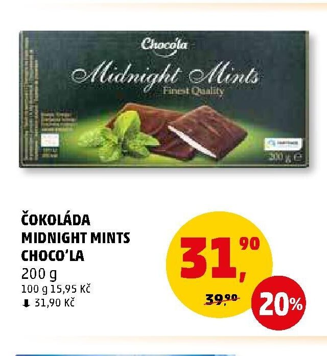 ČOKOLÁDA MIDNIGHT MINTS - Penny Market aktualniletaky.eu