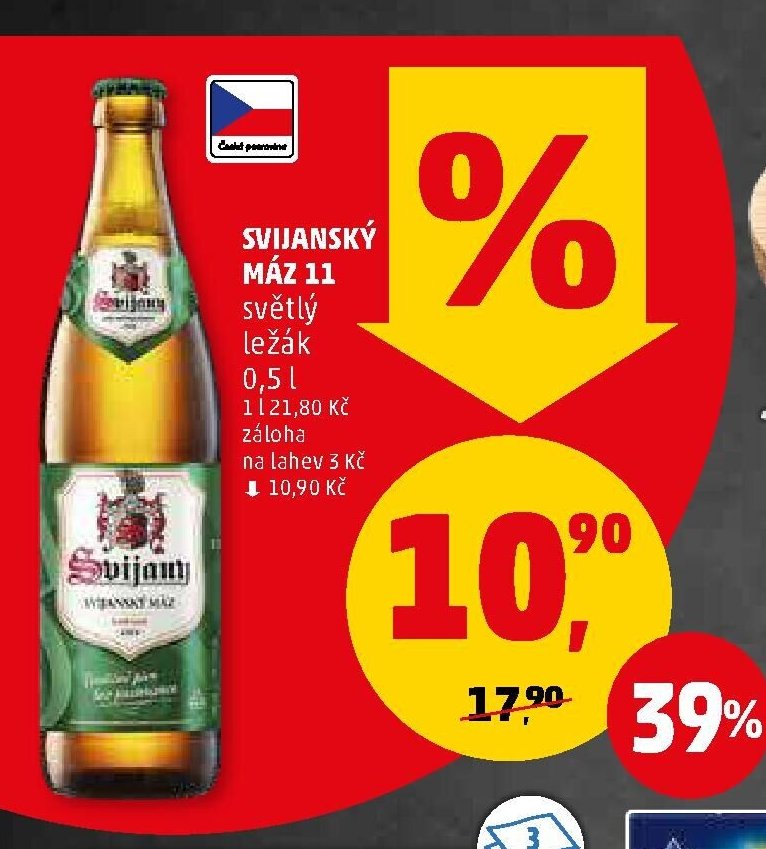 Svijanský Máz 11 světlý ležák - Penny Market aktualniletaky.eu