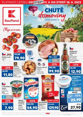 aktuální leták Kaufland 11.4.2023-18.4.2023