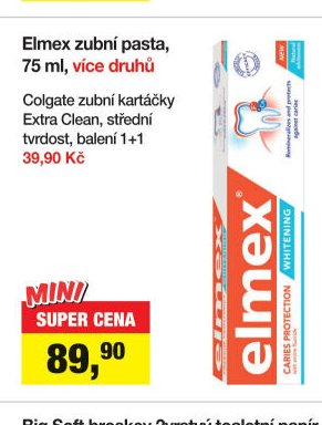Elmex zubní pasta, 75 ml, více druhů
