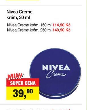 Nivea Creme krém, 30 ml / 150 ml / 250 ml