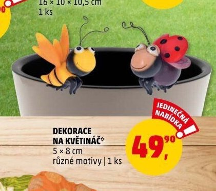 Dekorace na květináč - Penny Market aktualniletaky.eu