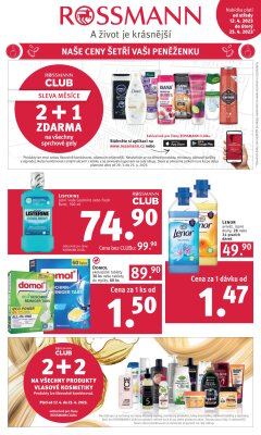 aktuální leták ROSSMANN drogerie 12.4.2023-25.4.2023