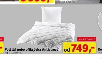 Polštář nebo přikrývka Antistress