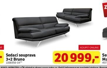 Sedací souprava 3+2 Bruno