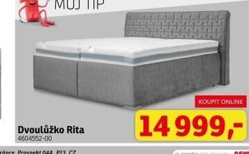 Dvoulůžko Rita