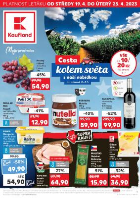 aktuální leták Kaufland 19.4.2023-25.4.2023