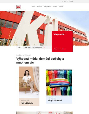 aktuální leták Kik textil 26.4.2023-2.5.2023
