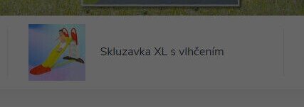 Skluzavka XL s vlhčením