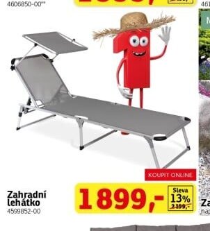 Zahradní lehátko