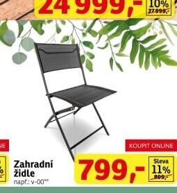 Zahradní židle