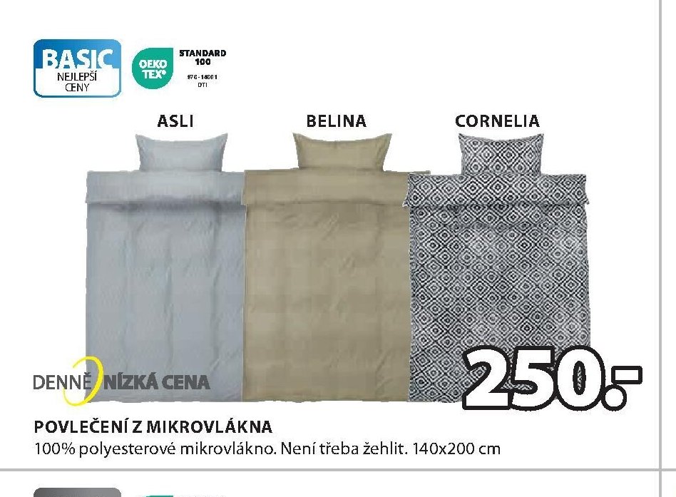 Povlečení z mikrovlákna (ASLI, BELINA, CORNELIA)