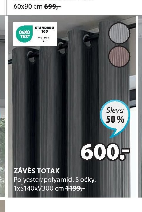 ZÁVĚS TOTAK - Jysk aktualniletaky.eu