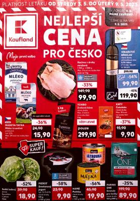 aktuální leták Kaufland 3.5.2023-9.5.2023