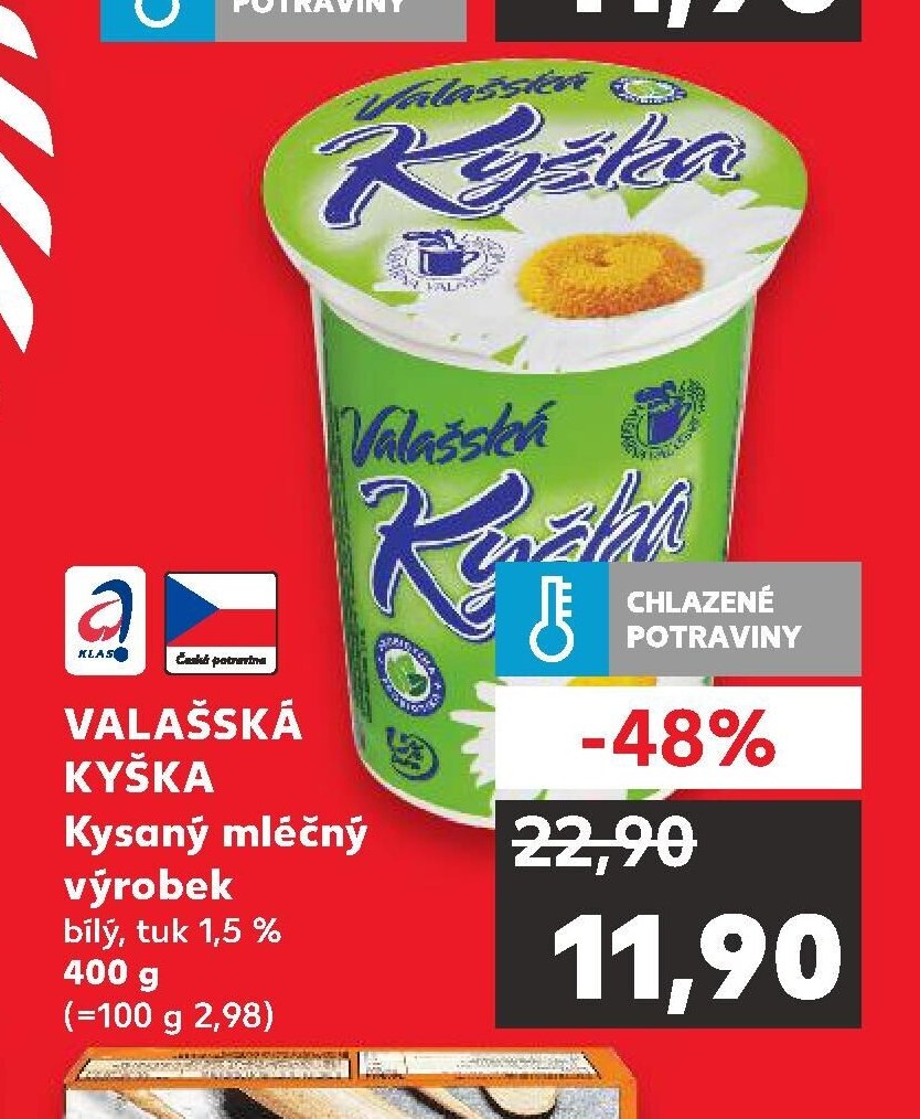 VALAŠSKÁ KYŠKA Kysaný mléčný výrobek
