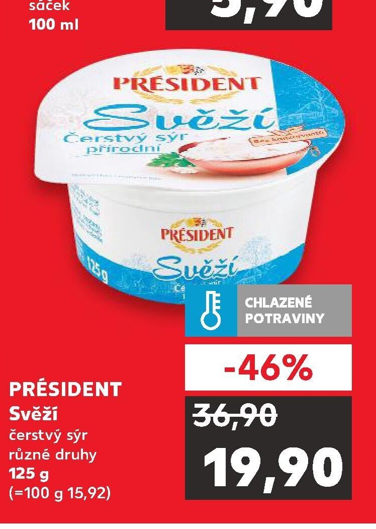 PRÉSIDENT Svěží čerstvý sýr