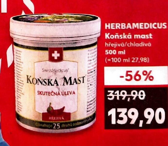 Herbamedicus Koňská mast