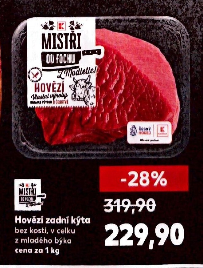 Hovězí zadní kýta